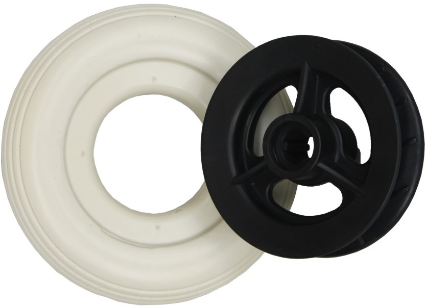 pu wheelchair wheels