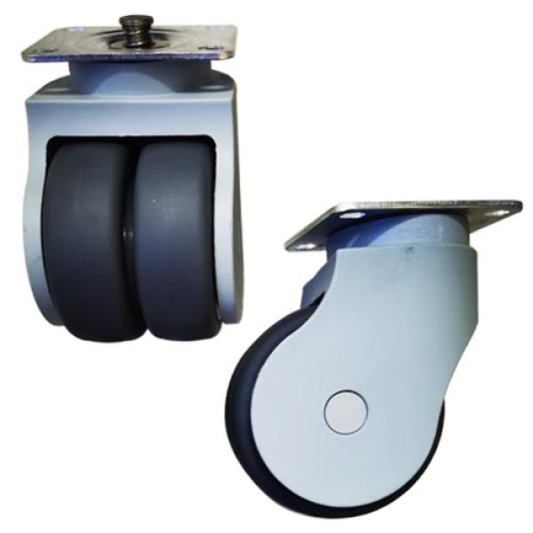 Airplane trolley casters