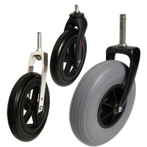 8 inch wheelchair front caster wheels