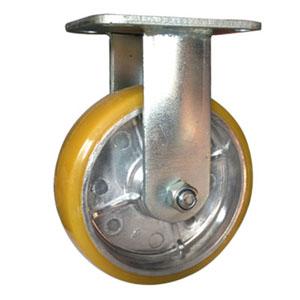 Aluminum core caster wheels