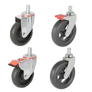 Ambulance transport stretcher trolley casters