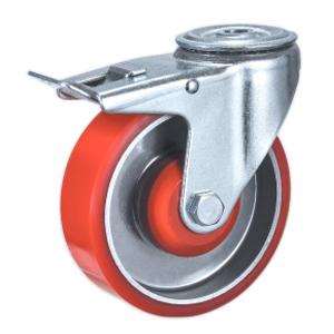 Bolt hole trolley castors