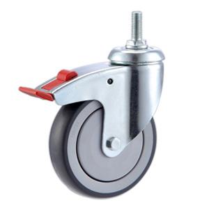Caster wheels for trolley