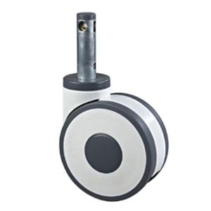 Central control brake caster wheels