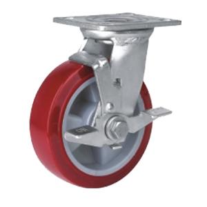 Heavy Duty Caster With Side Brake