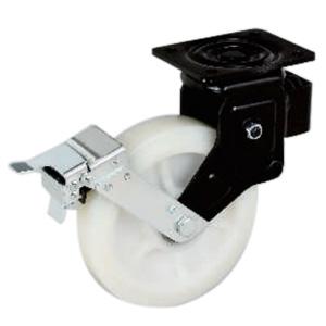 Heavy duty shock absorbing casters