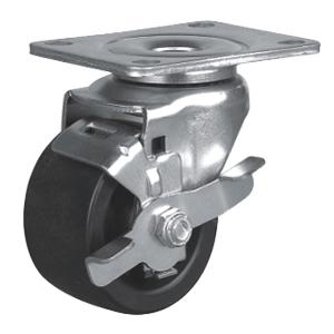 Machine Caster With Side Brake