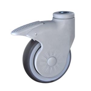 Medical Caster With Bolt Hole