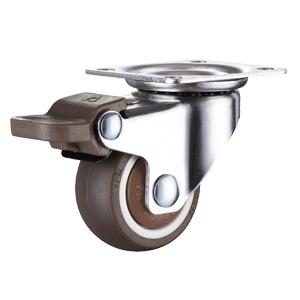 Overbed table casters