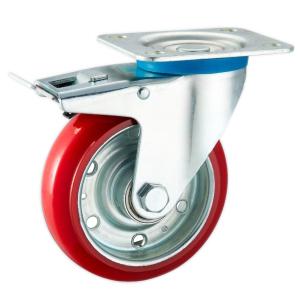 Platform hand trolley casters