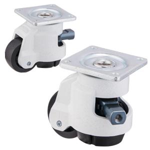 Ratcheting Leveling Casters