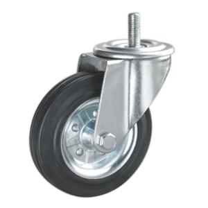 Solid rubber castors