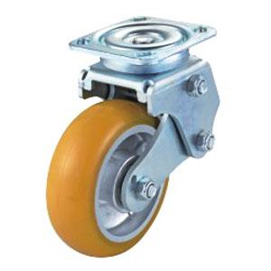 Spring damping caster wheels