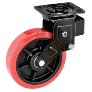 Spring loaded swivel casters