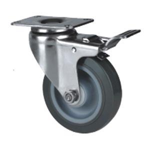 Stainless Steel Caster With Brake
