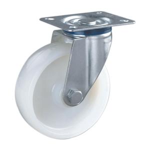 Swivel nylon caster wheels