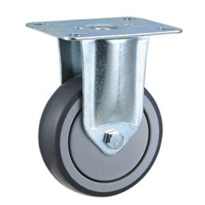 Thermoplastic rubber casters