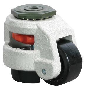 leveling casters with bolt hole